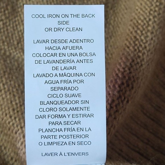 NWT MICHAEL KORS Womens Long Sleeve Open Cardigan Cape Pockets Winter Sweater XL - Picture 10 of 16